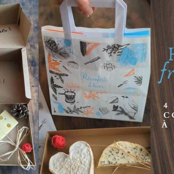 Hiver en fromagerie : 3 emballages cocooning